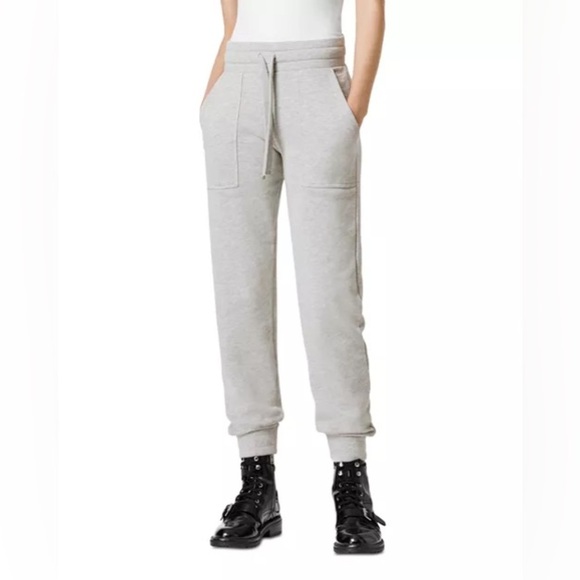 NWT ALLSAINTS Lucia Jogger Pants Size 10 - Picture 1 of 9